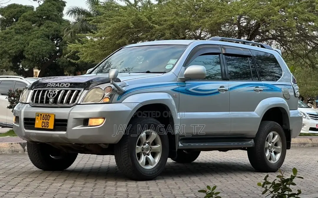Toyota Land Cruiser Prado 2004 Silver