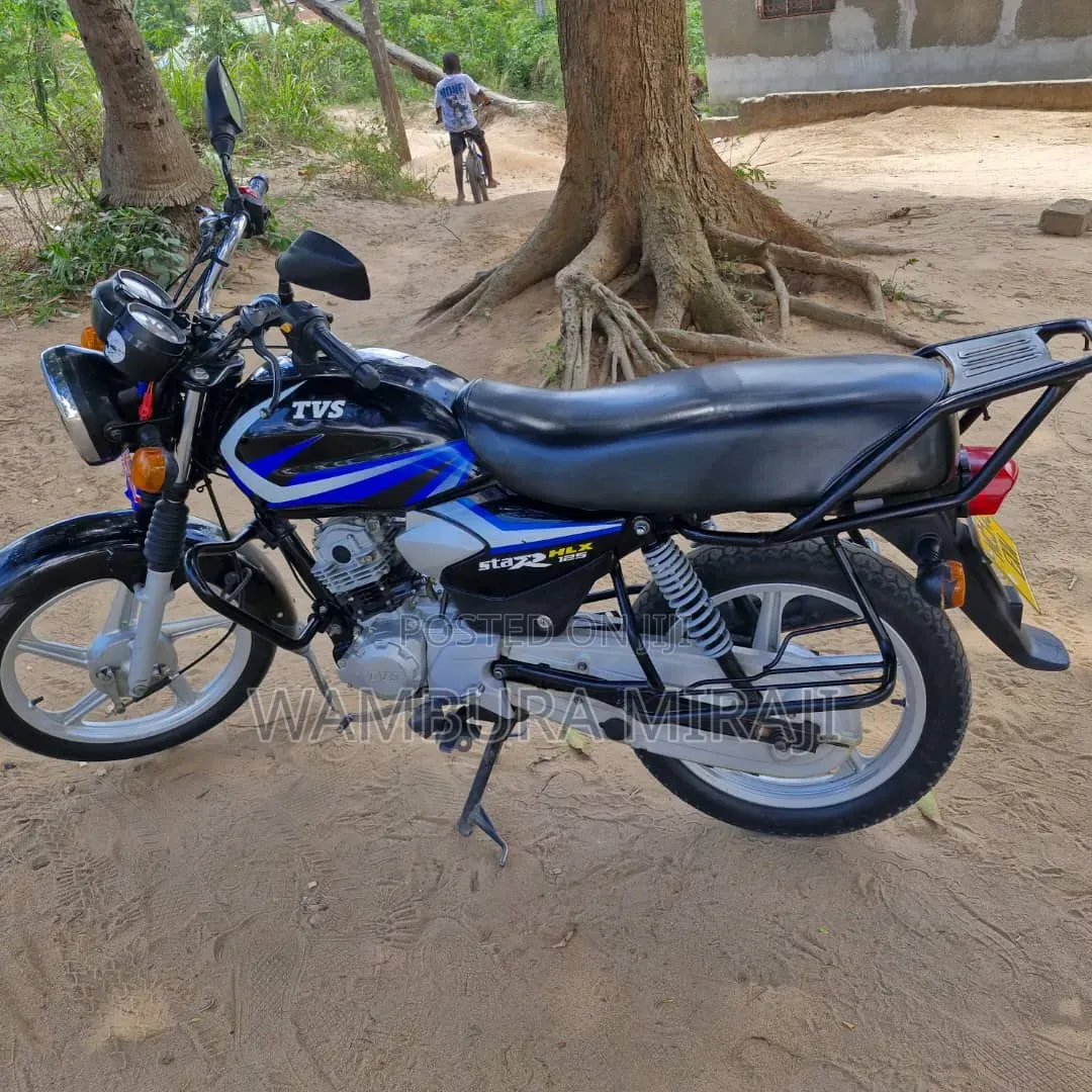 TVS HLX 125 2025 Black
