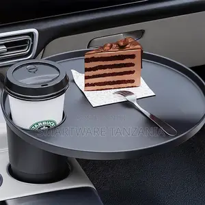 Green Lion Travel Tray Car Cup Holder With Anti-Slip Mat, 2kg Capacity