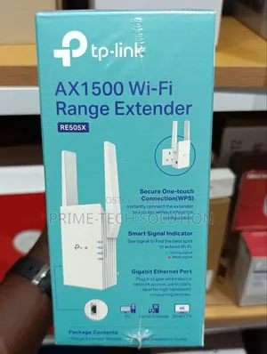 TP-Link RE505X AX1500 WiFi 6 Range Extender — Warranty 1Yr | TZ