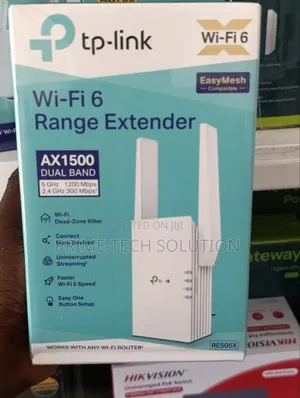 TP-Link RE505X AX1500 WiFi 6 Range Extender — Warranty 1Yr | TZ