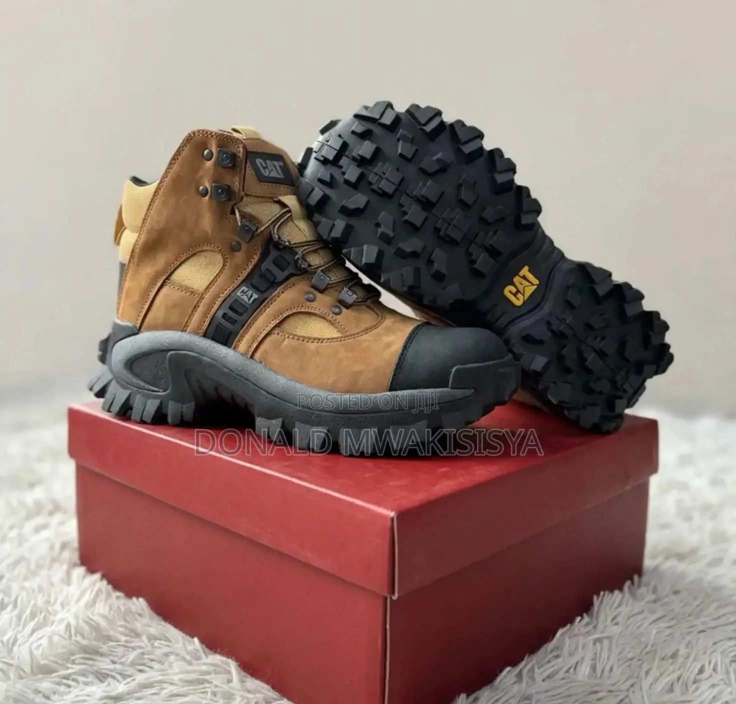 Cat - Caterpillar Steel Toe Boot Edition