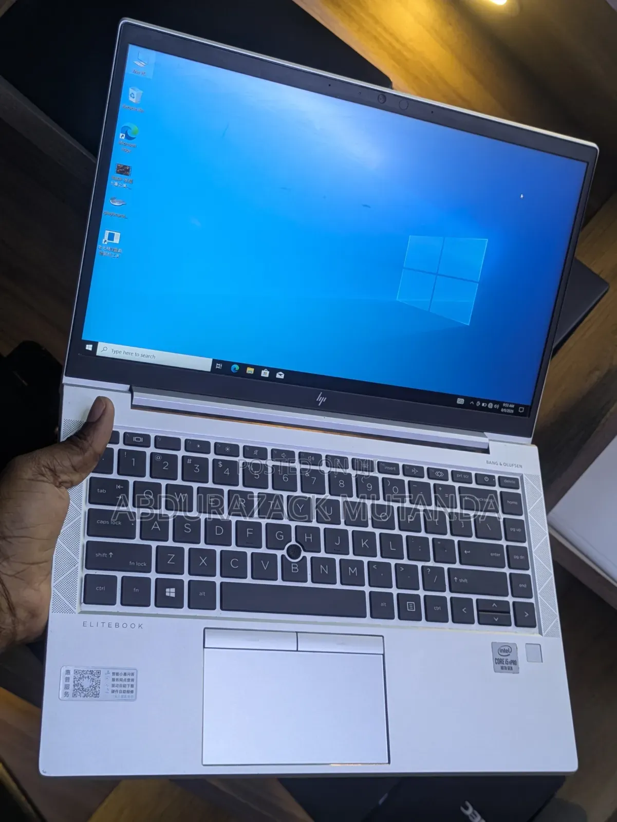 Laptop HP EliteBook 840 G7 8GB Intel Core i5 SSD 256GB