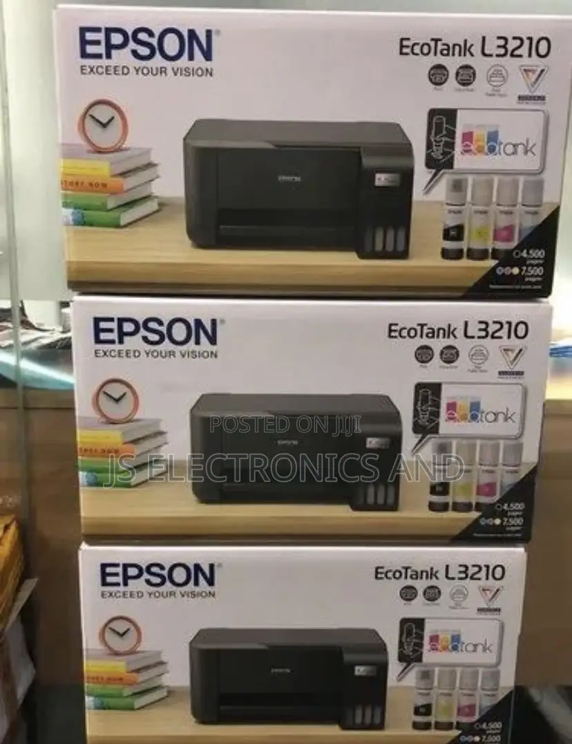 Epson EcoTank L3210 Print, Scan, and Copy
