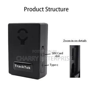 GPS Tracker With Alarm, Voice Recorder Magnetic for Easy Installation