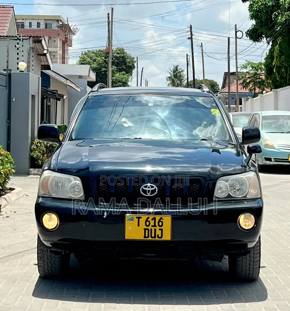 Toyota Kluger 2004 Black