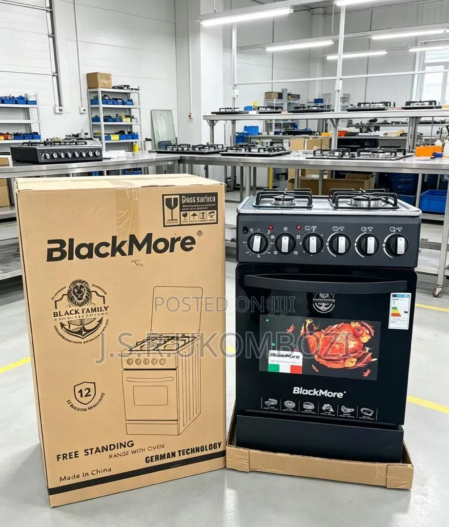 Standing Cooker 3 Gas Burner 1 Electric With Electric Oven 50*50cm