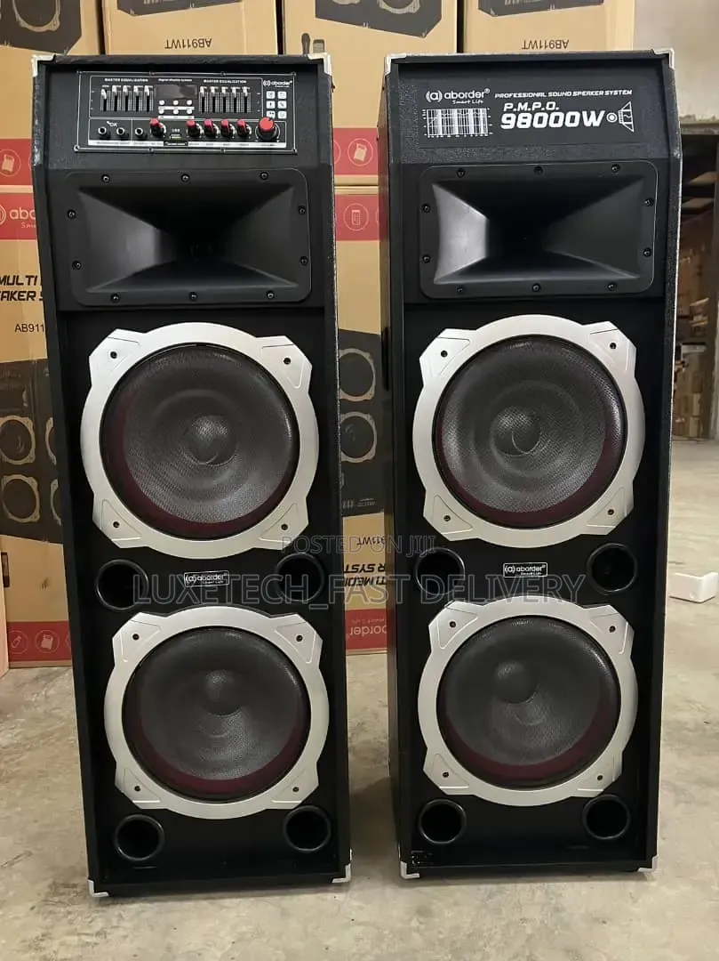 Aborder 98000W Professional Sound Speaker System AB612WT