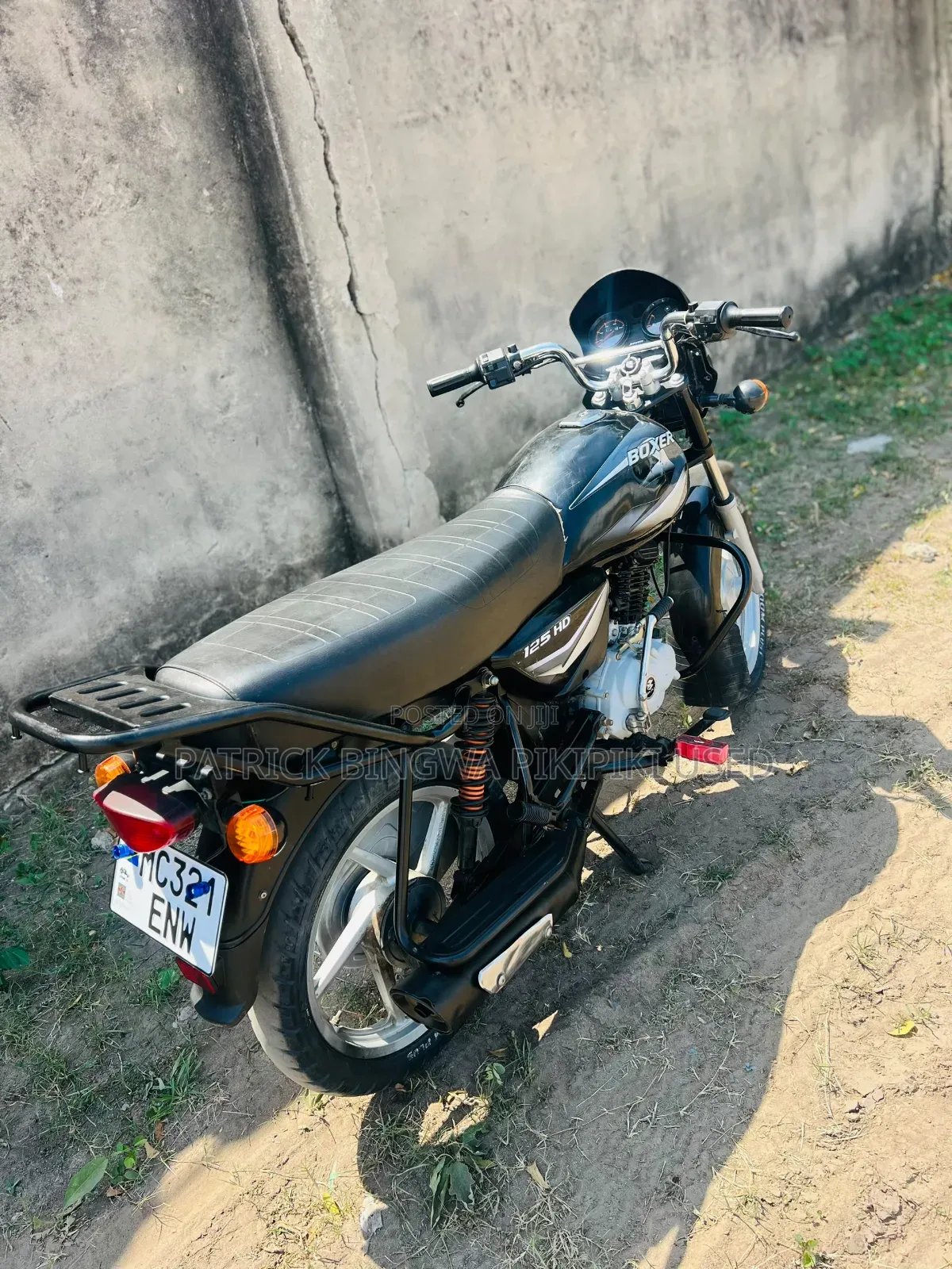 Bajaj Boxer 125 2024 Black