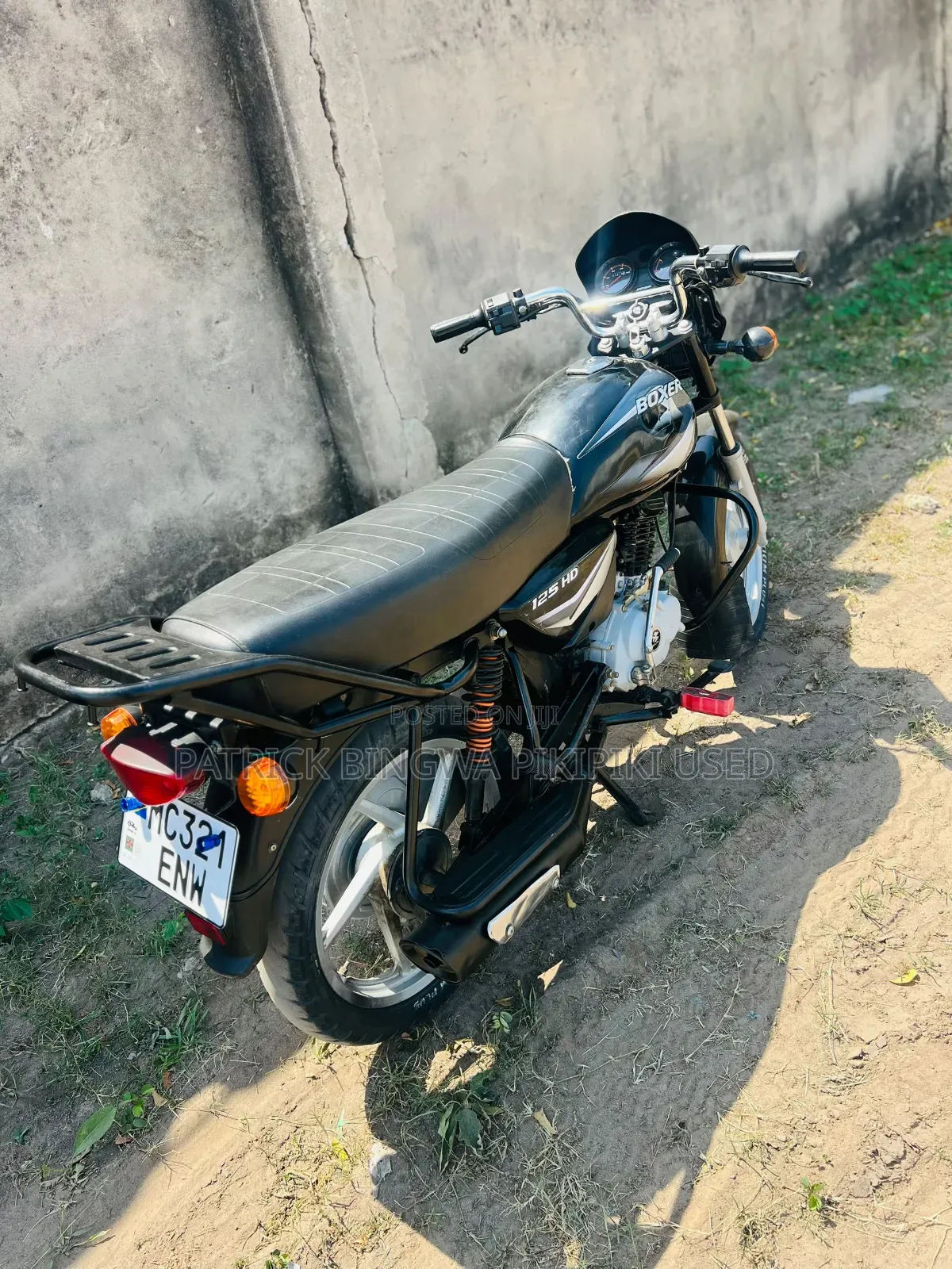 Bajaj Boxer 125 2024 Black