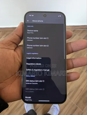 New Google Pixel 9 Pro 128 GB Silver