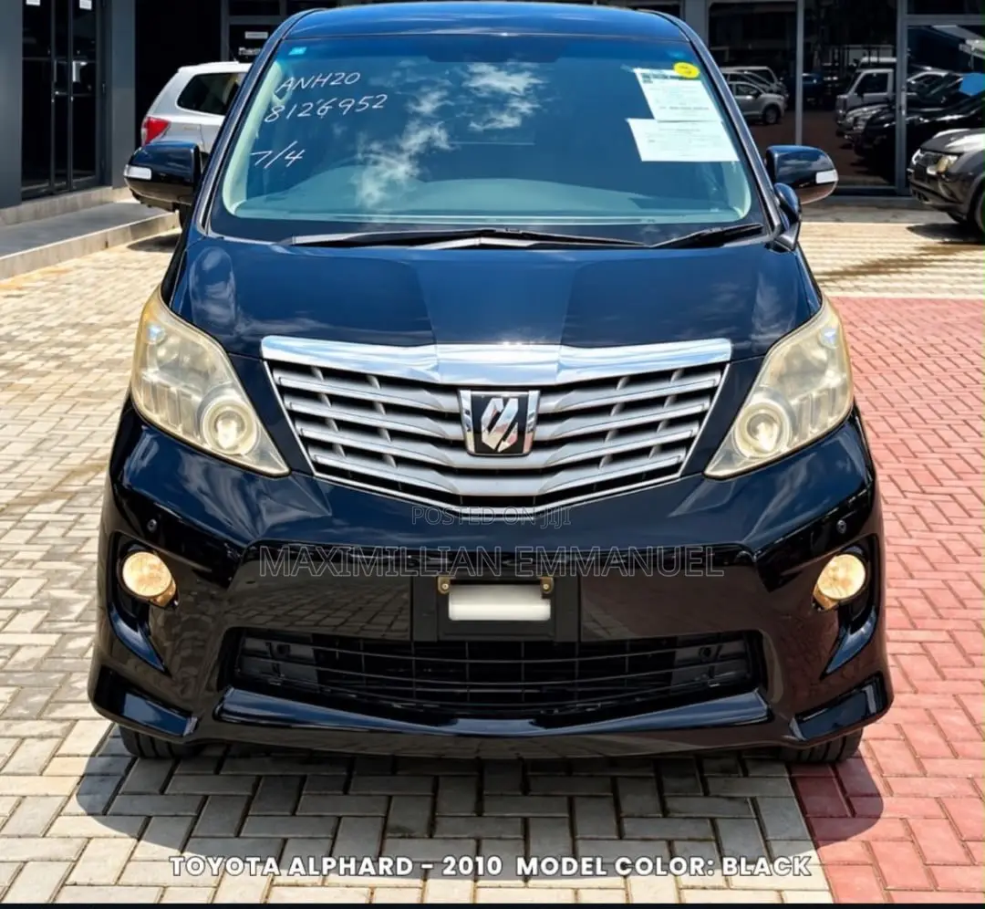 Toyota Alphard 2010 Black