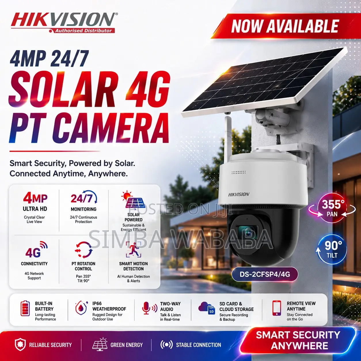 Solar 4g Pt Camera