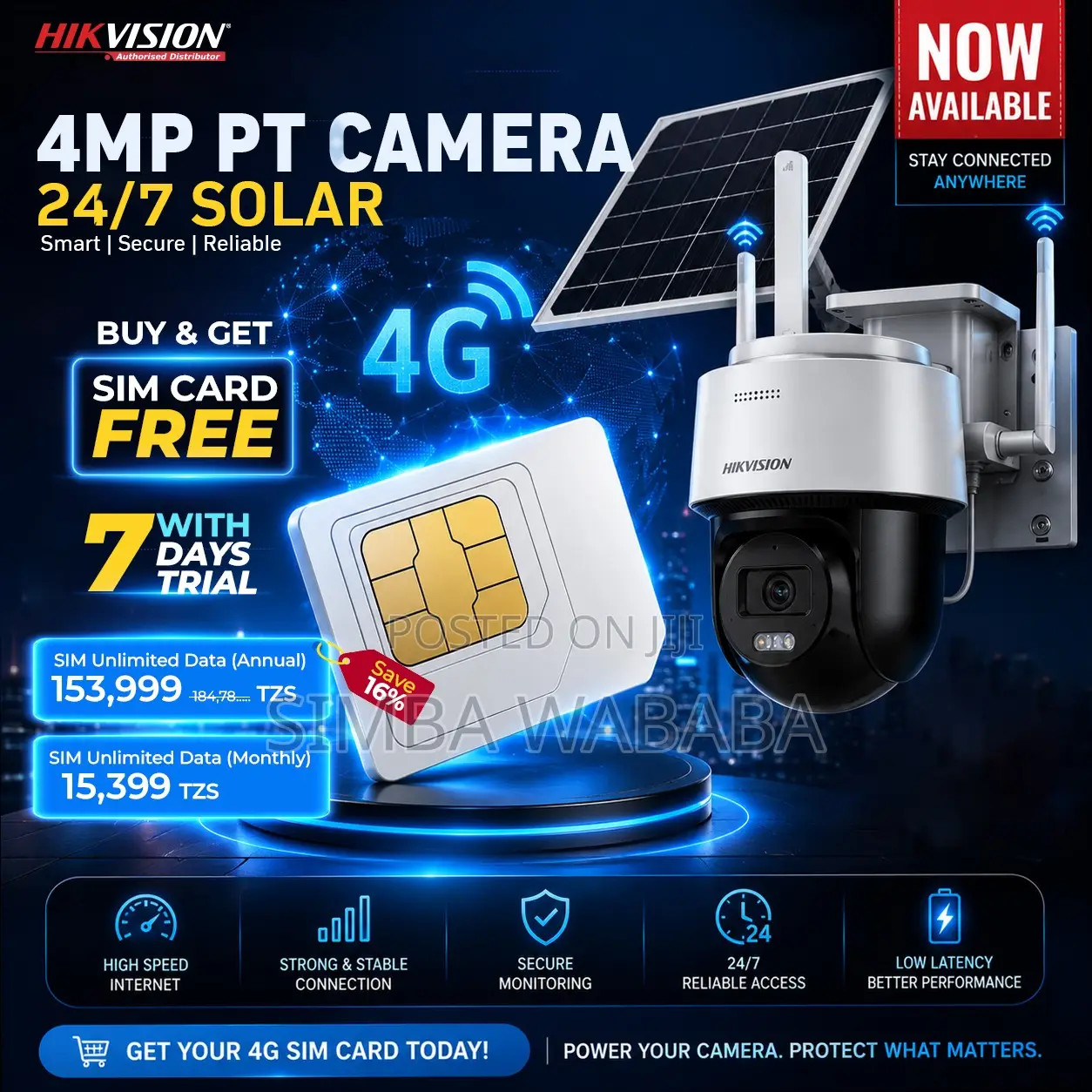 Solar 4g Pt Camera