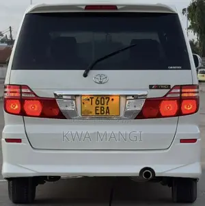 Toyota Alphard 2008 White