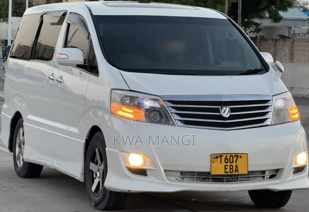 Toyota Alphard 2008 White