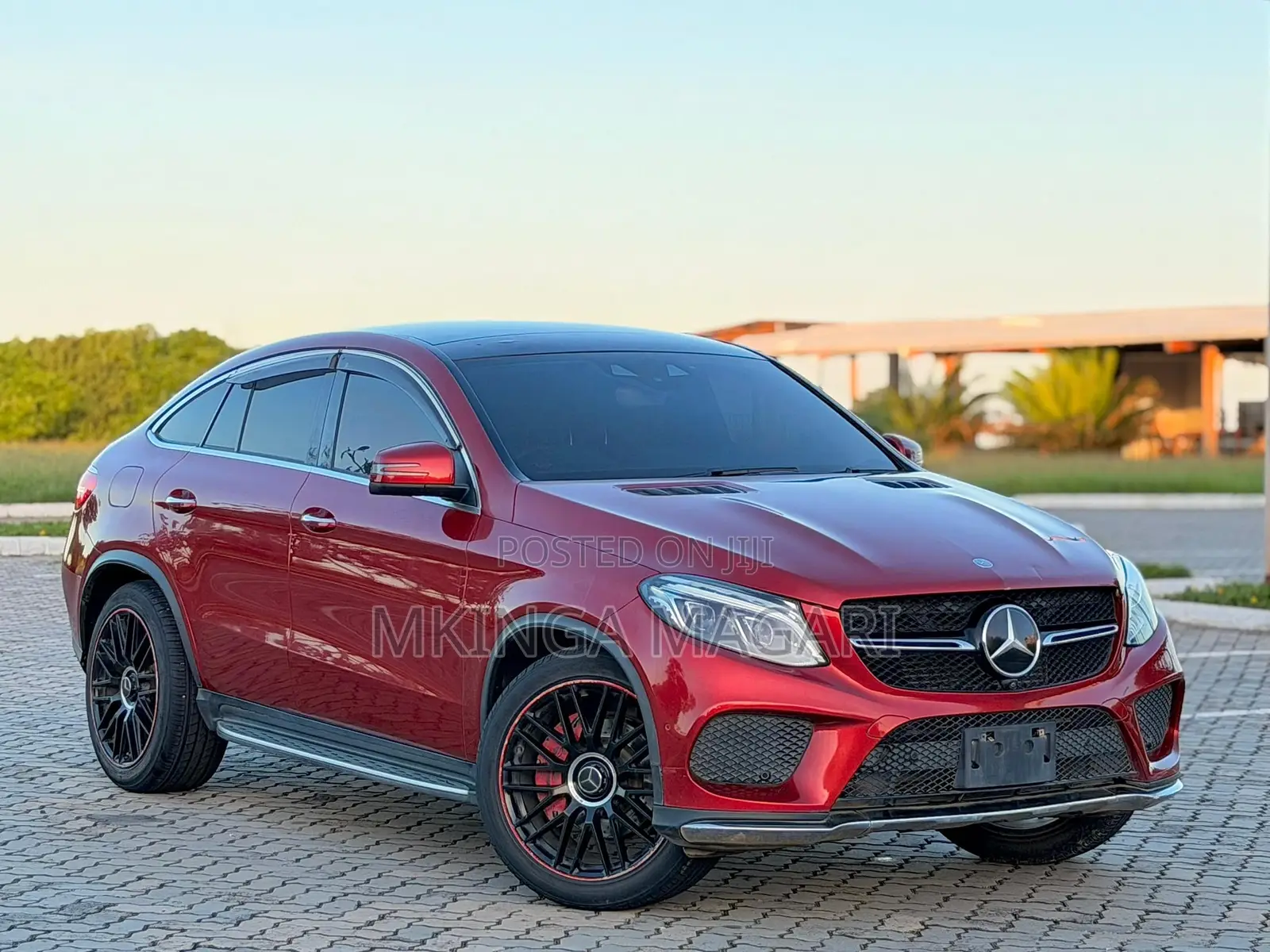 Mercedes-Benz GLE-Class 2018 Maroon