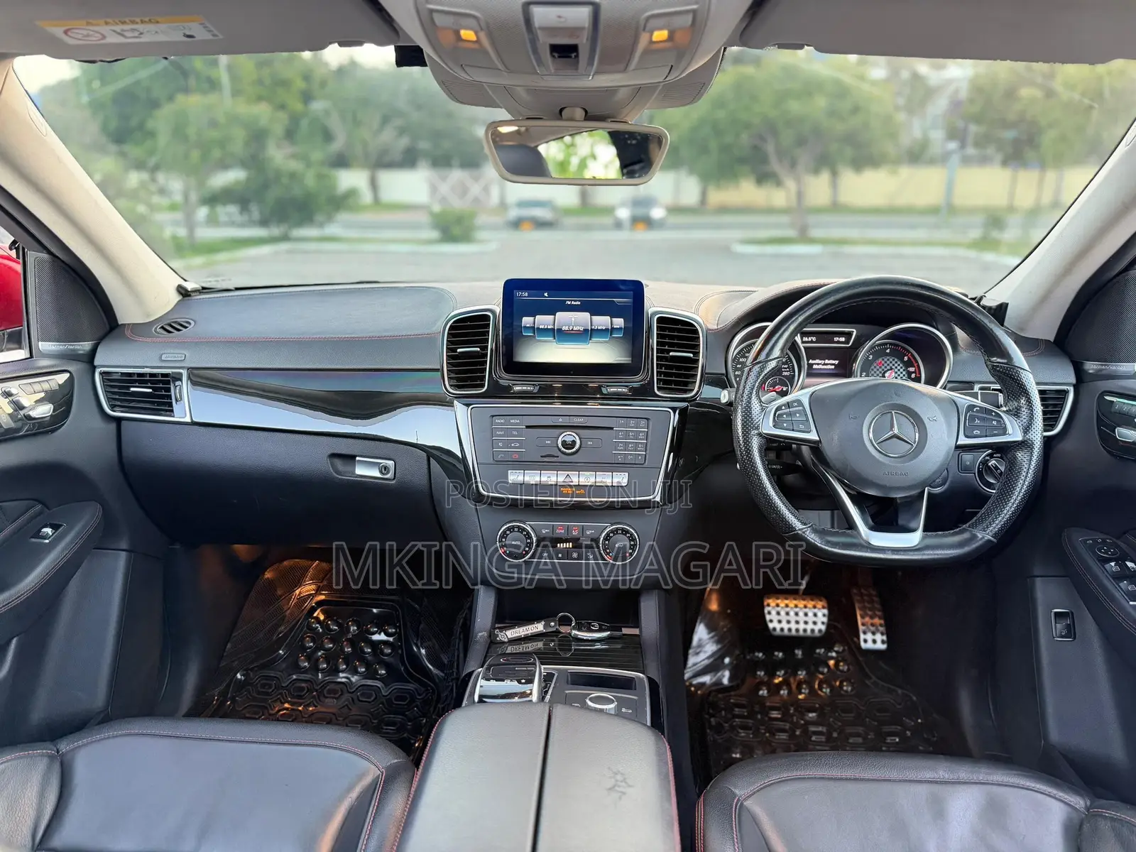 Mercedes-Benz GLE-Class 2018 Maroon