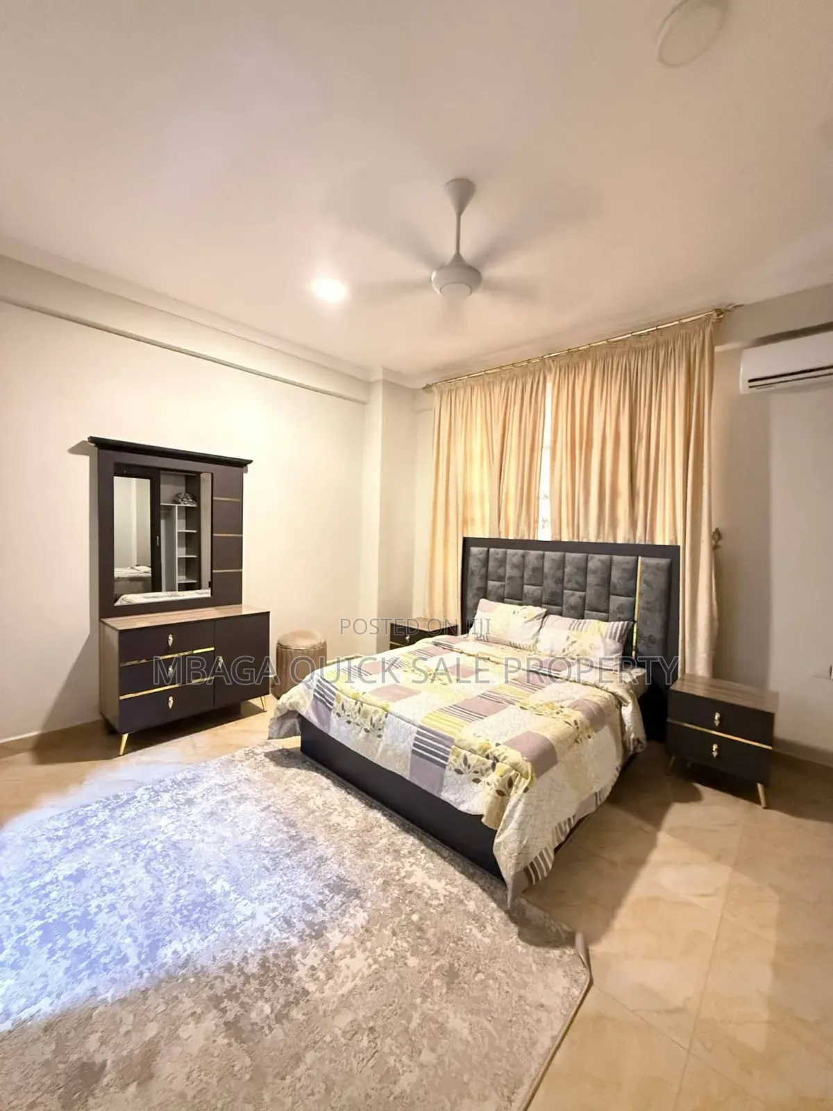 Furnished 3bdrm Apartment in Upanga West for rent