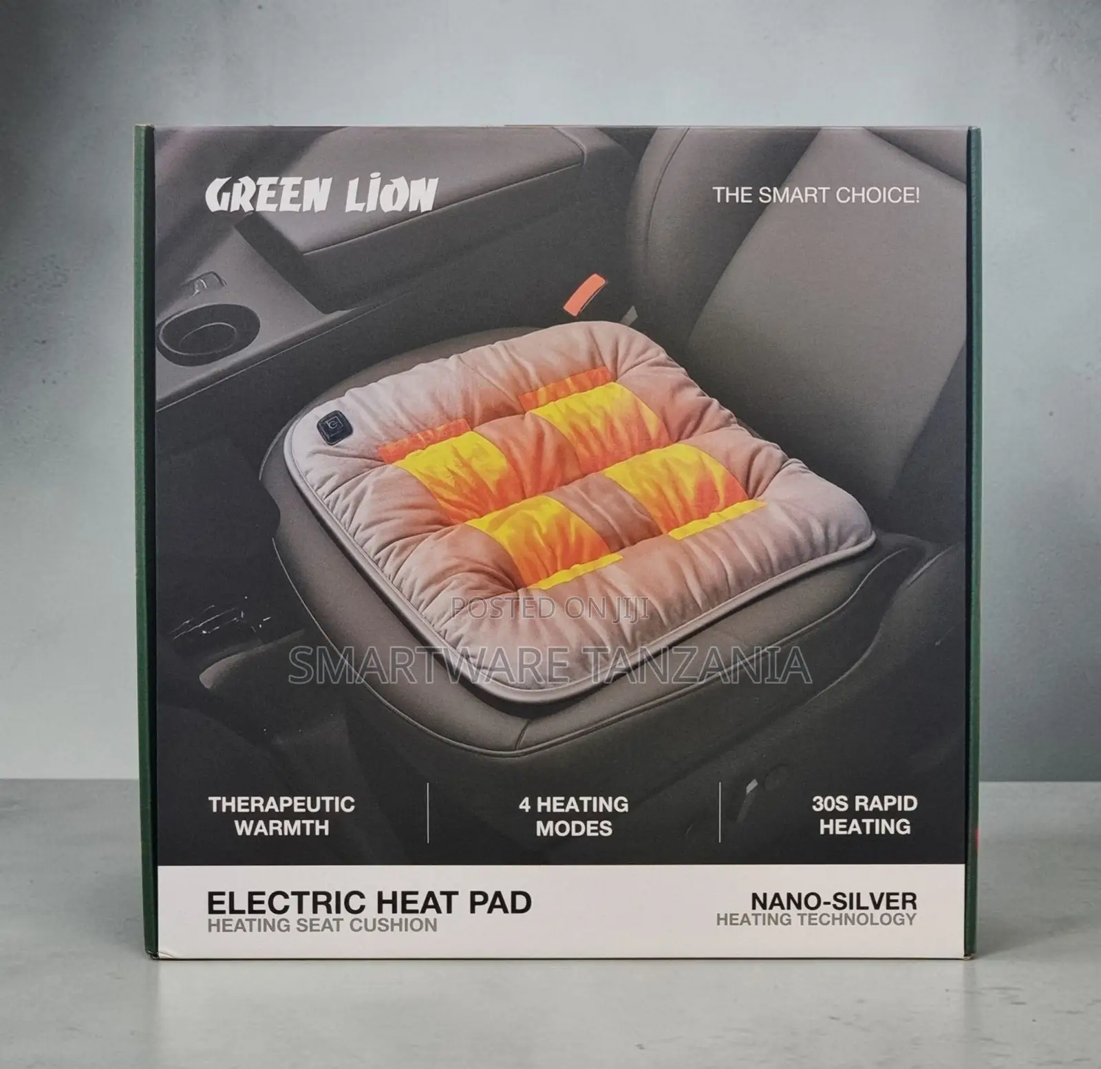Green Lion Electric Heating Seat Cushion With Nano-Silver Technology