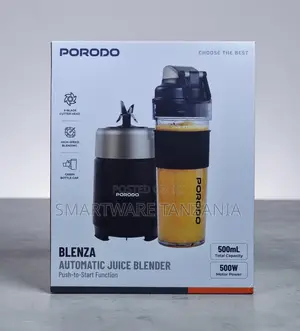 Porodo Blenza Automatic Juice Blender 500ml Capacity, 500W Motor Power