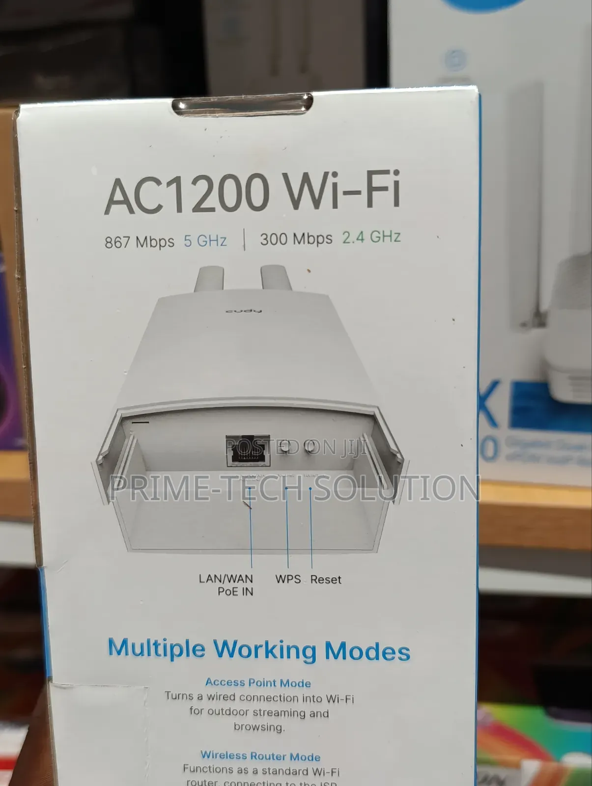 Cudy AP1200 Outdoor AC1200 WiFi AP IP65 | Warranty 1Yr | TZ