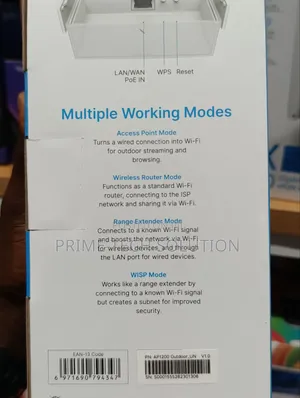 Cudy AP1200 Outdoor AC1200 WiFi AP IP65 | Warranty 1Yr | TZ