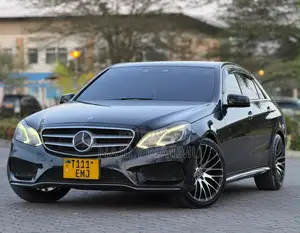 Mercedes-Benz E-Class 2015 Black