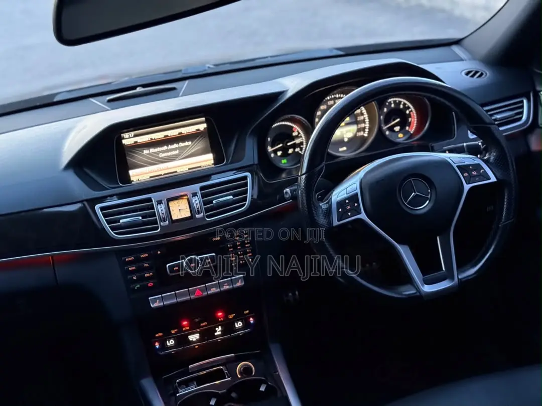 Mercedes-Benz E-Class 2015 Black