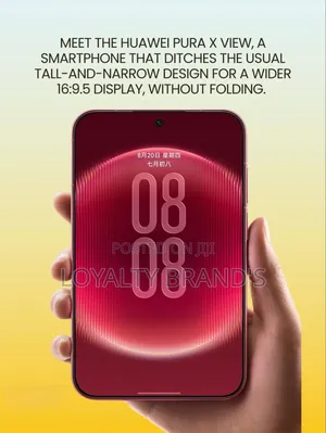 New Huawei Pura X View 256 GB White