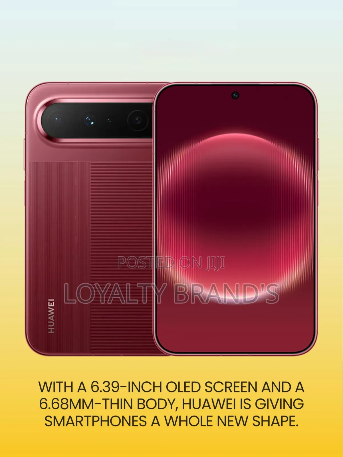 New Huawei Pura X View 512 GB Red