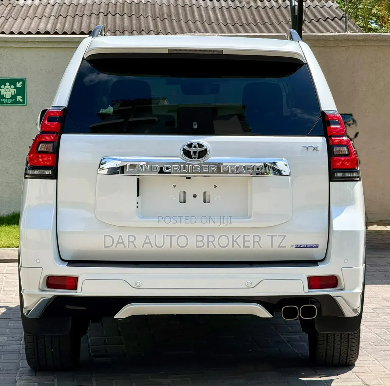 Toyota Land Cruiser Prado 2022 White
