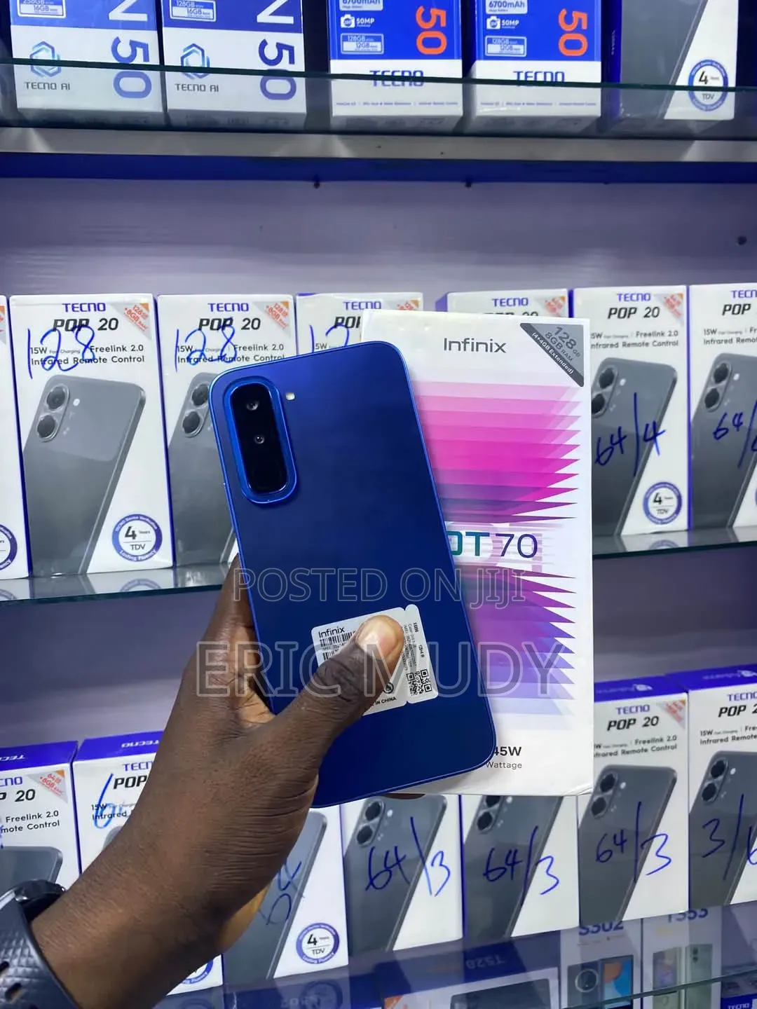 New Infinix Hot 70 256 GB Black