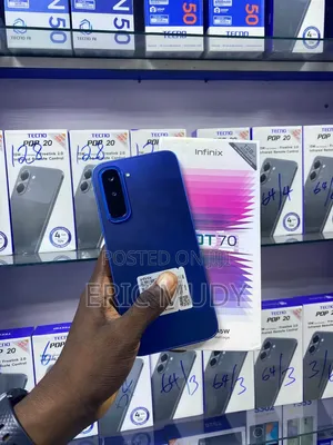 New Infinix Hot 70 256 GB Black