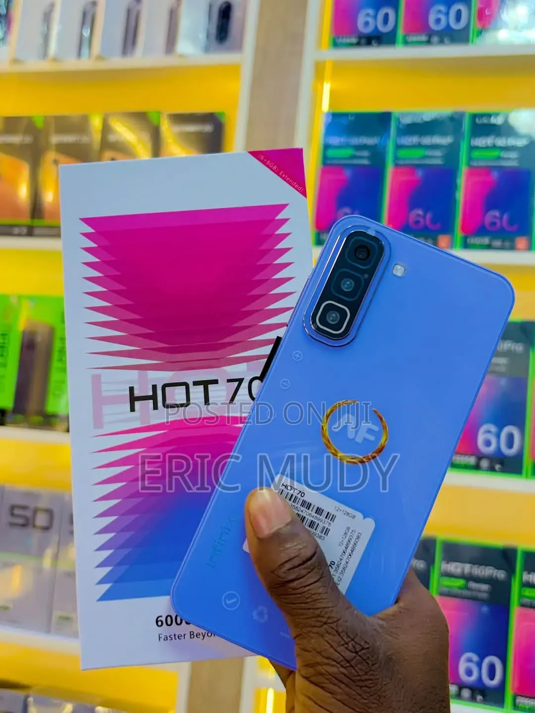 New Infinix Hot 70 256 GB Black