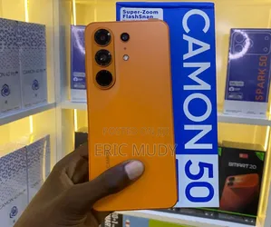 New Tecno Camon 50 Pro 256 GB Black