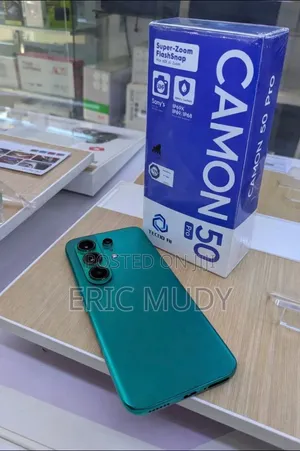 New Tecno Camon 50 Pro 256 GB Black