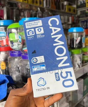 New Tecno Camon 50 Pro 256 GB Black