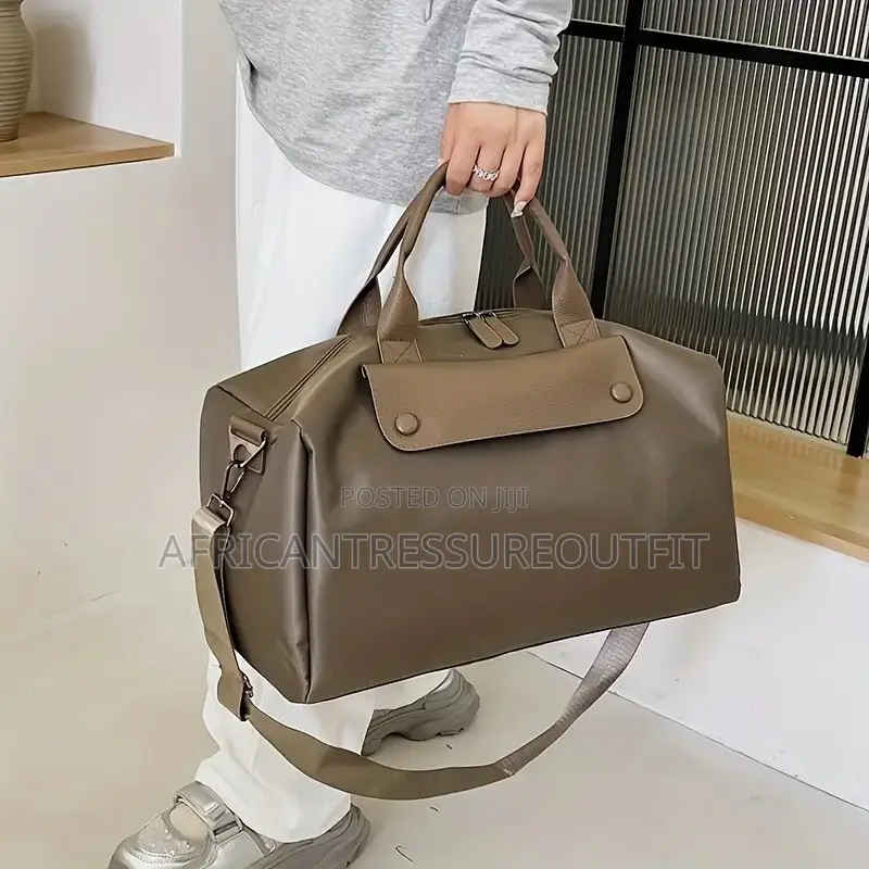 Bagco Faux Leathet Larger Capacity Travel Duffle | Buy Now