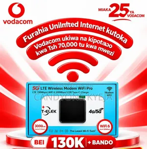 Vodacom 4G MiFi R207 Original-Bettry 8Hrs-Watu10