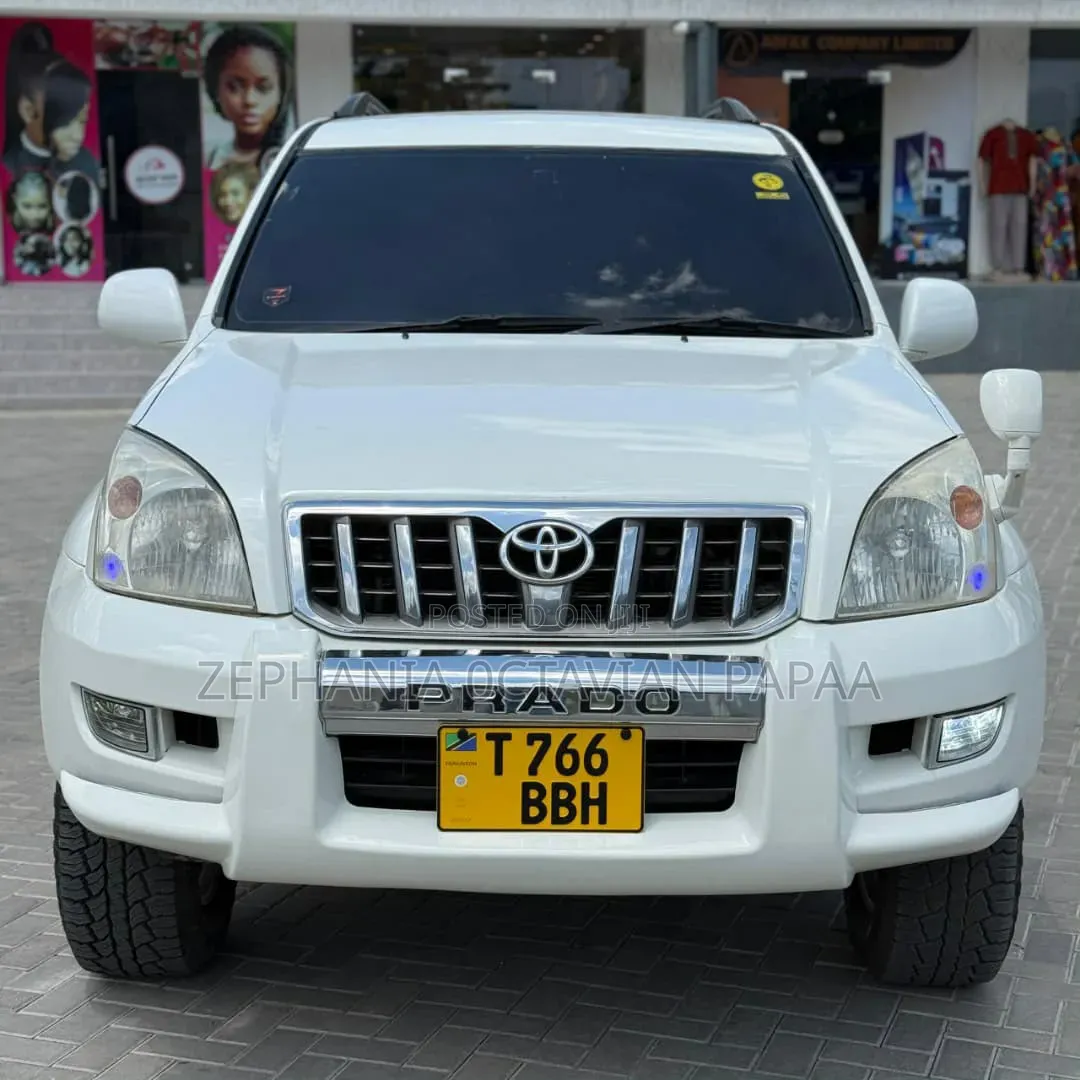 Toyota Land Cruiser Prado 2003 White