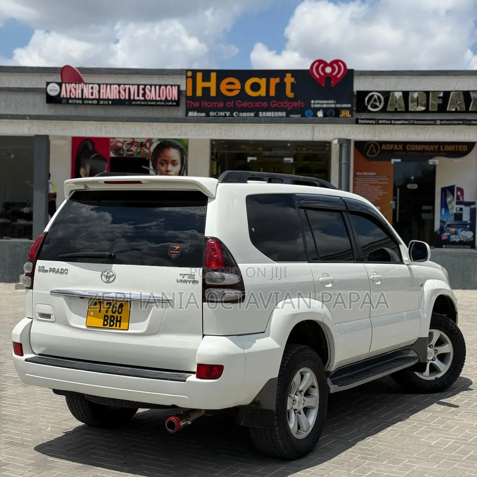 Toyota Land Cruiser Prado 2003 White