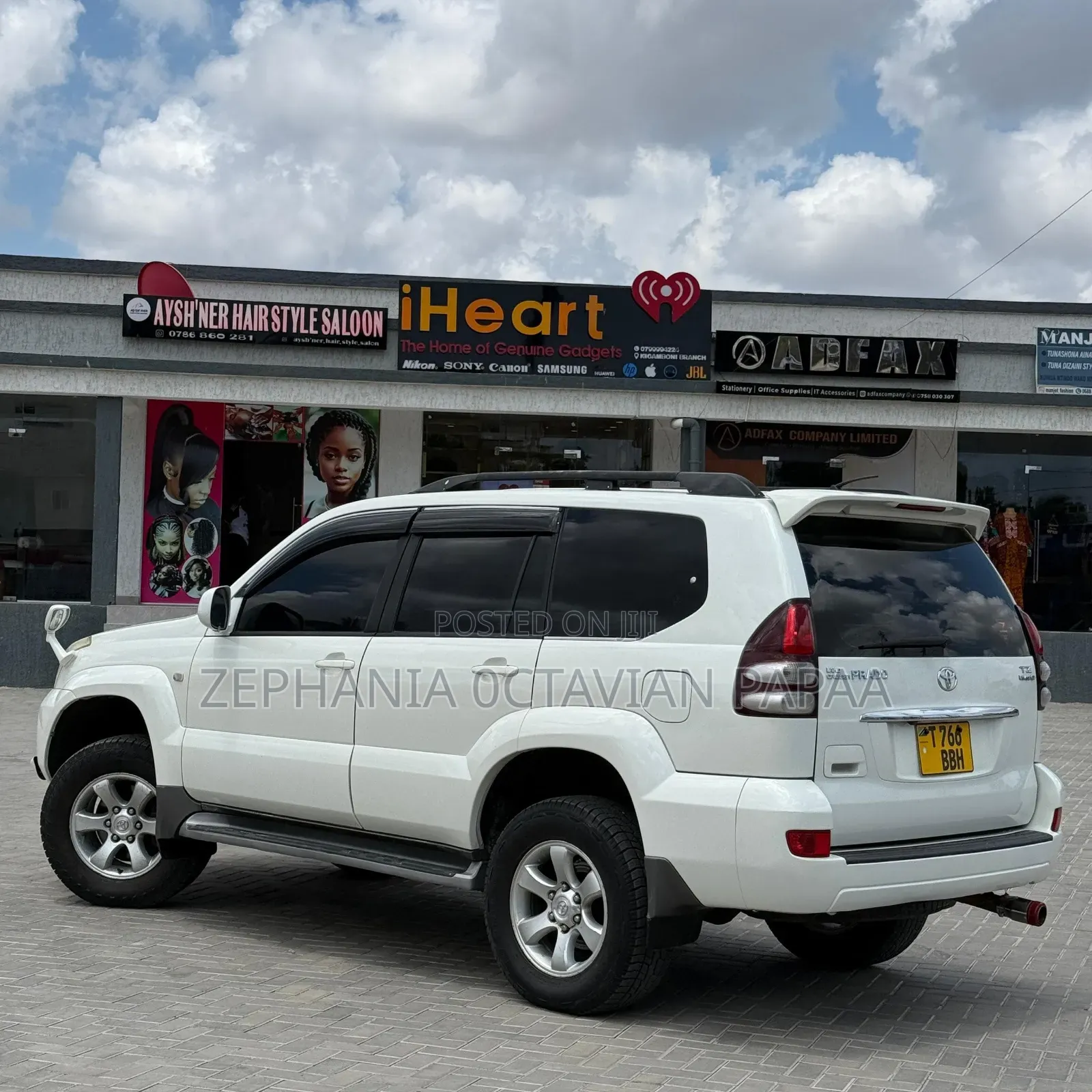 Toyota Land Cruiser Prado 2003 White