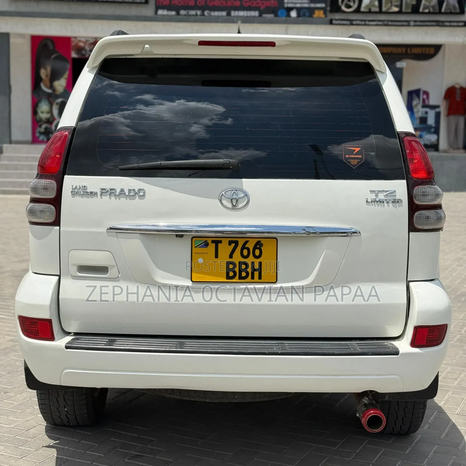Toyota Land Cruiser Prado 2003 White