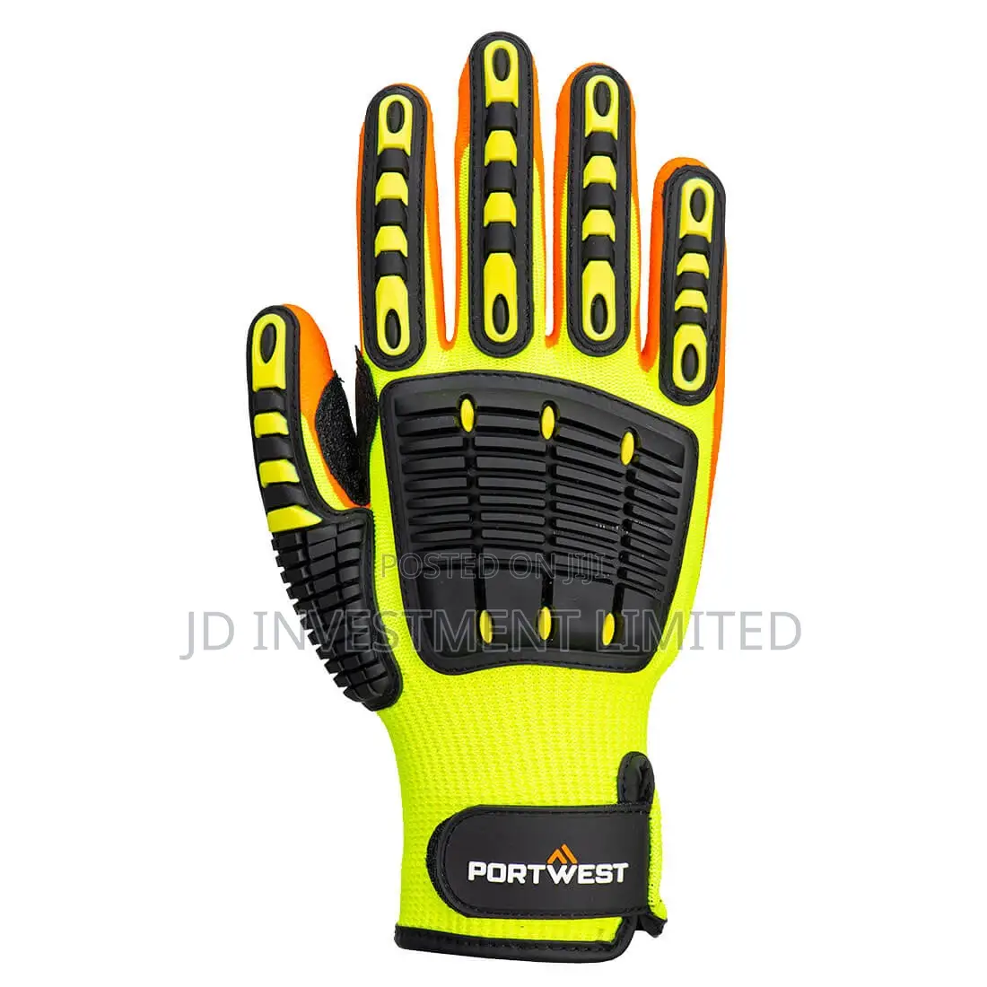 PORTWEST A721 - Impact 13 Nitrile Reinforced Palm Glove