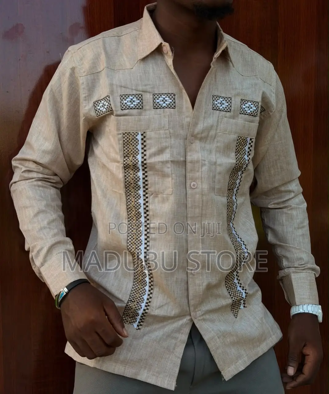 Heavy Material Linen Sleeve Shirts