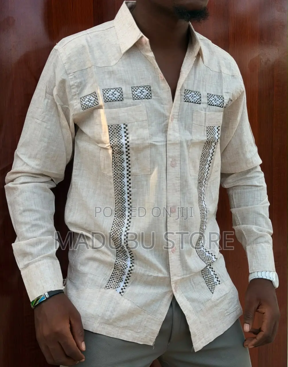 Heavy Material Linen Sleeve Shirts