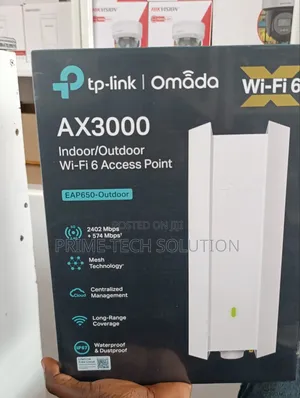 TP-Link Omada EAP650-Outdoor AX3000 WiFi 6 AP IP67 | Warranty | TZ