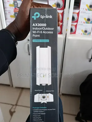 TP-Link Omada EAP650-Outdoor AX3000 WiFi 6 AP IP67 | Warranty | TZ