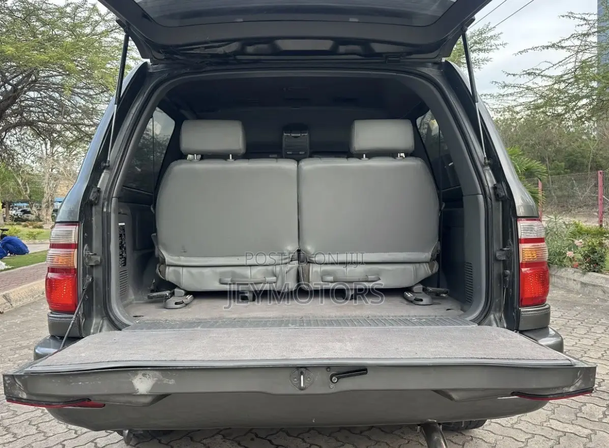 Toyota Land Cruiser 2002 Gray